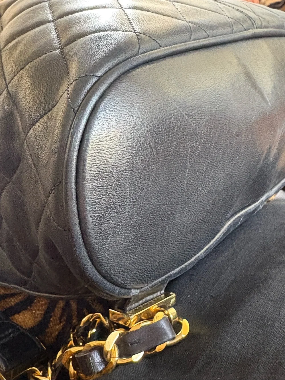 CHANEL  Matelassé Turnlock Unisex Backpack/Handbag